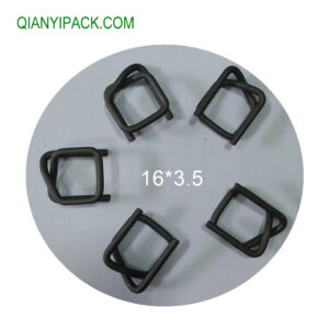 16mm Phosphating Metal Packaging Buckle For Strapping