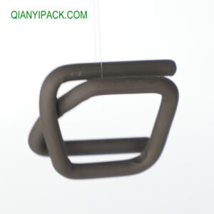 16mm Phosphating Metal Packaging Buckle For Strapping