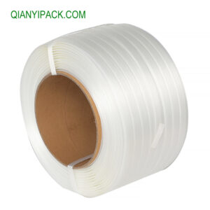 Cerclage de cerclage d'emballage en fibre de polyester flexible de 19 mm