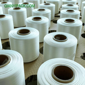 38mm Hotmelt glue fiber flexible packing strap