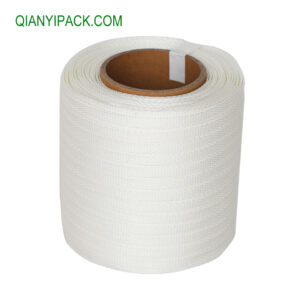 Cerclage tissé en polyester de 9 mm pour la fixation des marchandises