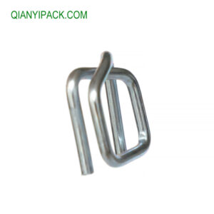 19mm Galvanized Steel Wire Buckle For Fiber Strap
