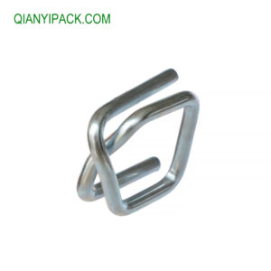 19mm Galvanized Steel Wire Buckle For Fiber Strap