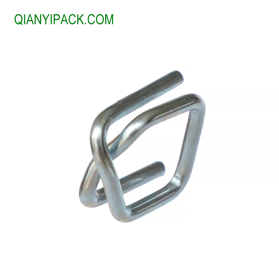 19mm Galvanized Steel Wire Buckle For Fiber Strap – QIANYIPACK
