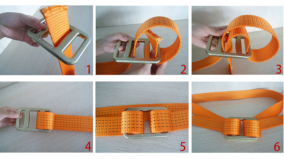 square buckle using steps