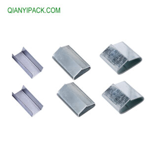 19mm Galvanized Metal Strapping Clips For Steel Strap