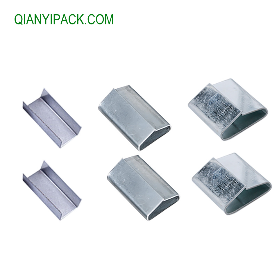 19mm Galvanized Metal Strapping Clips For Steel Strap – QIANYIPACK